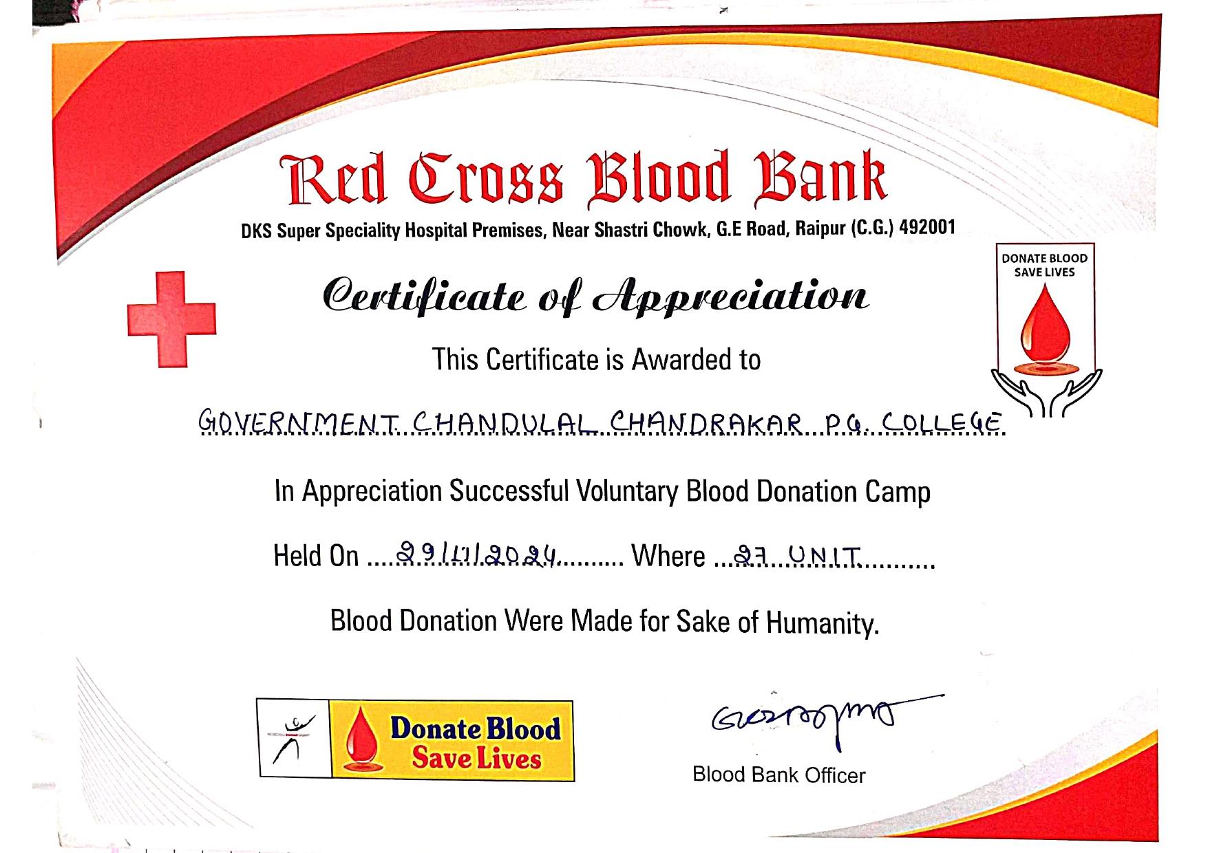 blood donation camp