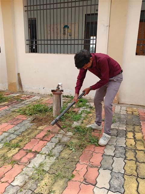 Seva Pakhvada 2025- Swachta Sapath avm shram dan 