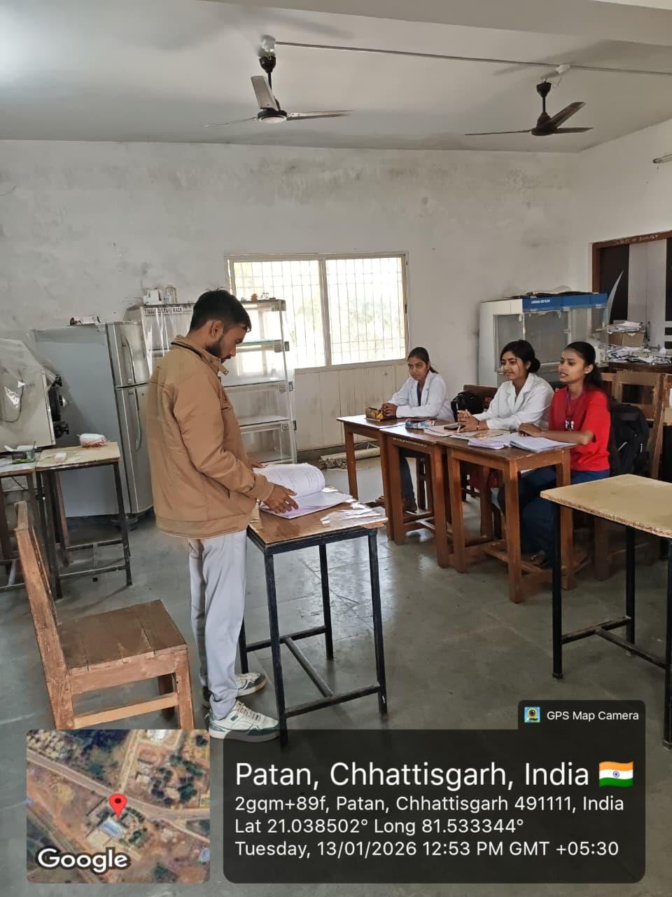 Govt. Chandulal Chandrakar Arts & Science College, Patan - Remedial Class 