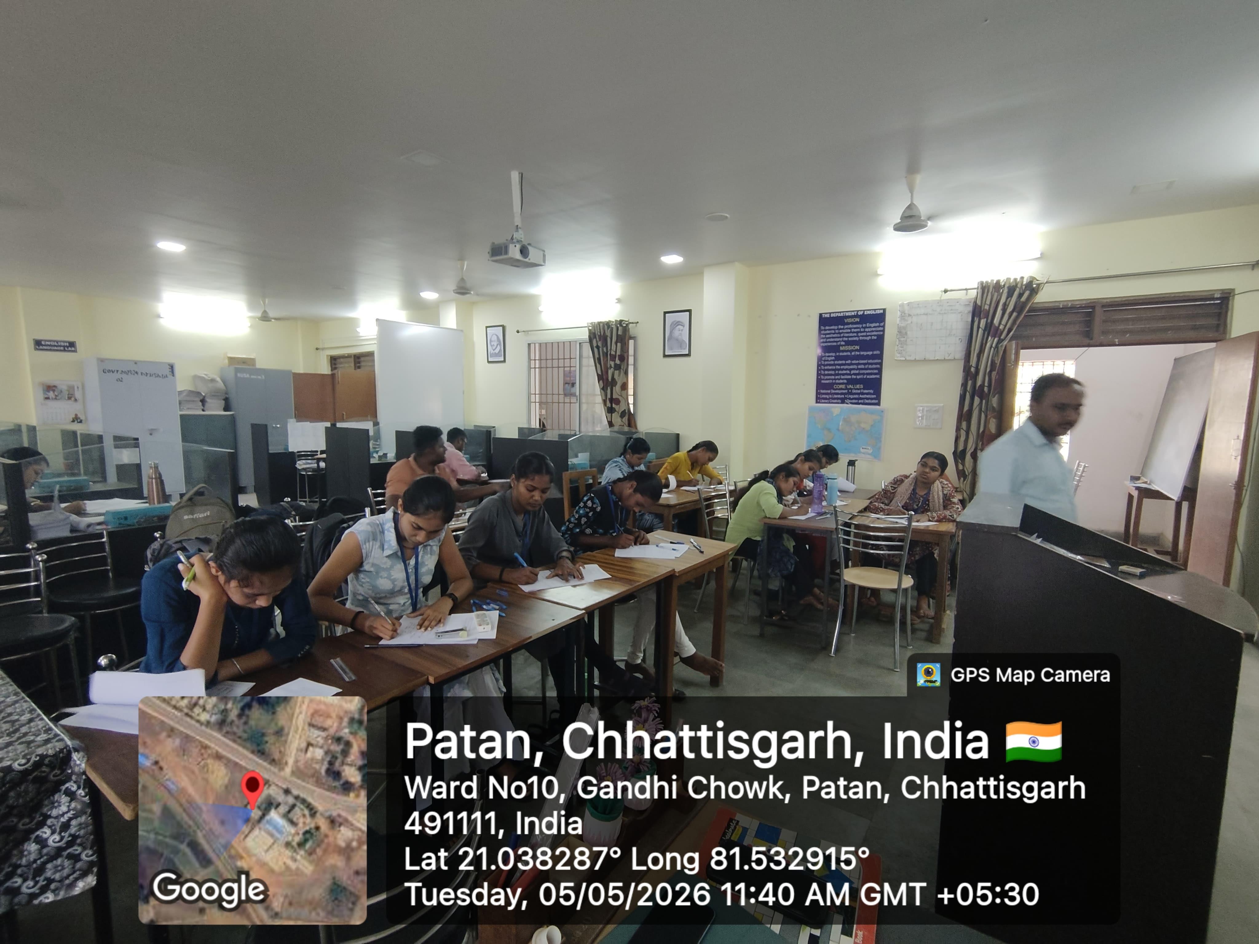 Govt. Chandulal Chandrakar Arts & Science College, Patan - Internal Assessment 