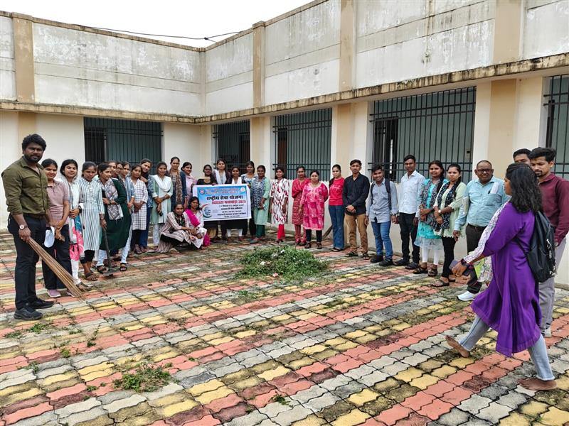 Seva Pakhvada 2025- Swachta Sapath avm shram dan 
