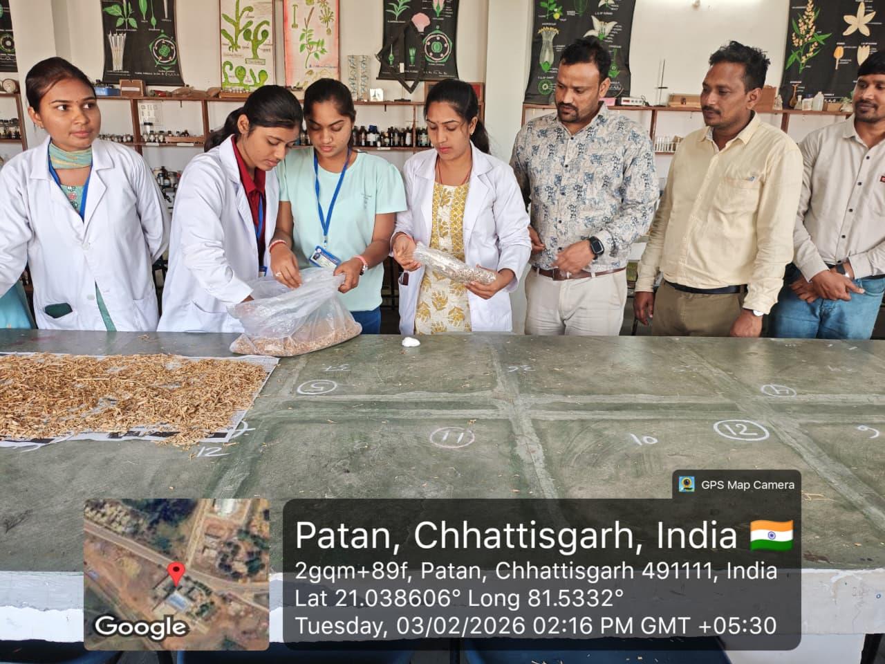 Govt. Chandulal Chandrakar Arts & Science College, Patan - Mushroom Cultivation