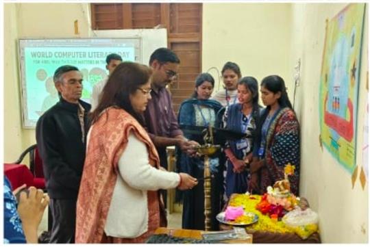 Govt. Chandulal Chandrakar Arts & Science College, Patan - COMPUTER LITERRACY DAY