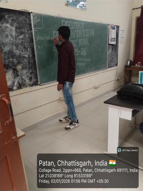 Maths Project Presentation- Odd Semester