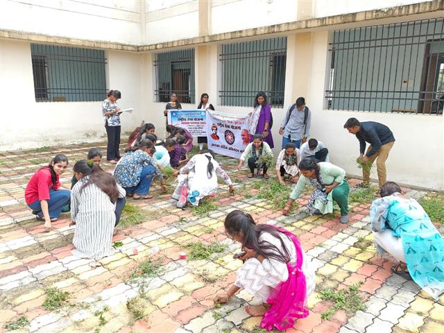 Seva Pakhvada 2025- Swachta Sapath avm shram dan 