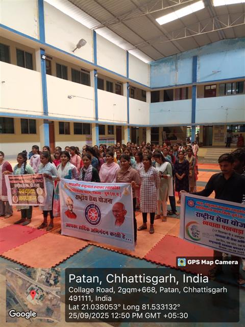 Seva Pakhvada 2025- Swachta Sapath avm shram dan 
