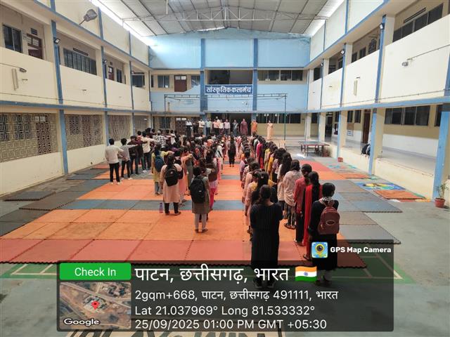 Seva Pakhvada 2025- Swachta Sapath avm shram dan 