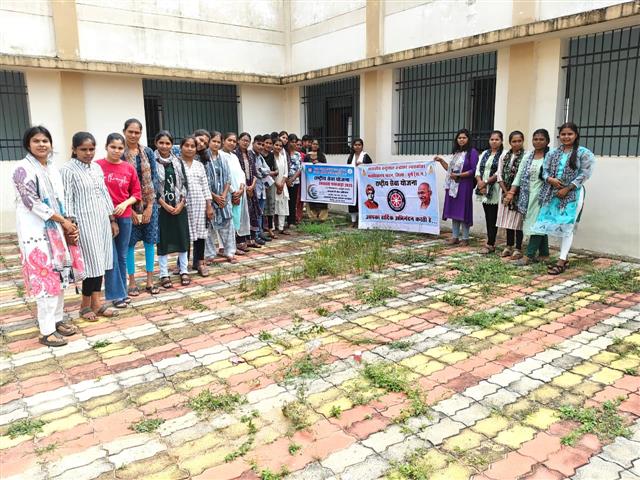 Seva Pakhvada 2025- Swachta Sapath avm shram dan 