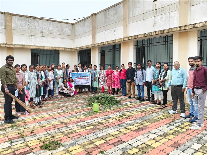 Seva Pakhvada 2025- Swachta Sapath avm shram dan 