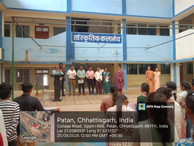 Seva Pakhvada 2025- Swachta Sapath avm shram dan 