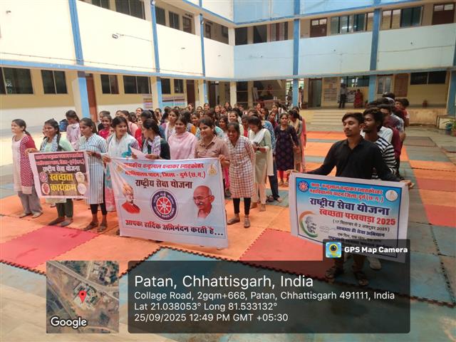 Seva Pakhvada 2025- Swachta Sapath avm shram dan 