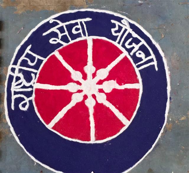NSS Day-Rangoli-26.09.2025