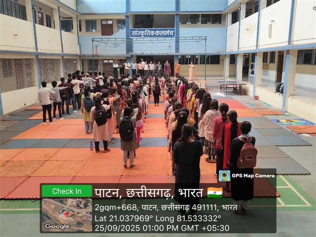 Seva Pakhvada 2025- Swachta Sapath avm shram dan 