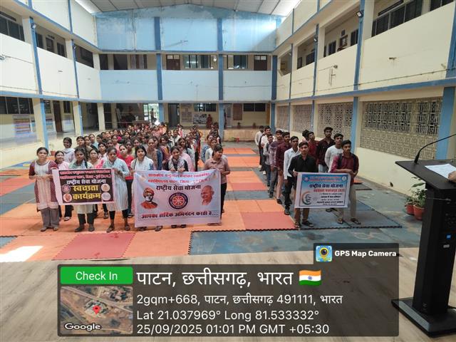 Seva Pakhvada 2025- Swachta Sapath avm shram dan 