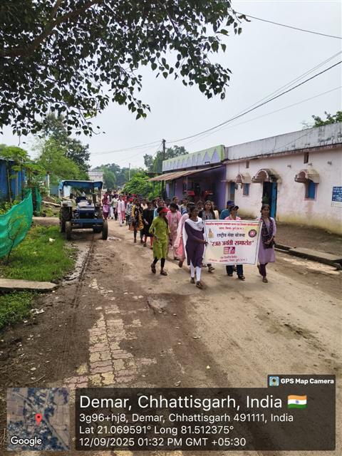 CG Sthapana Rajat Jayanti  Year 2025 - Raily/Nukkad natak/ paricharcha- godgram arsnara