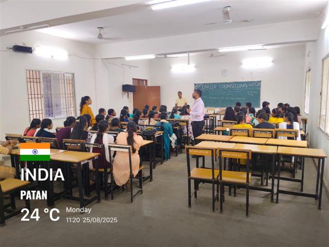Govt. Chandulal Chandrakar Arts & Science College, Patan - Career Counselling Work shop on 25.08.2025