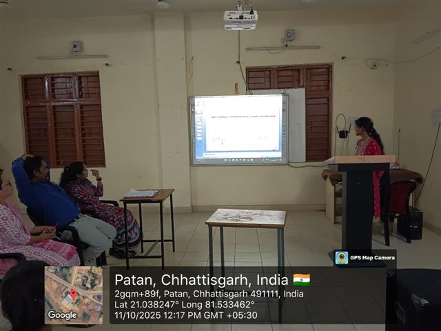 Govt. Chandulal Chandrakar Arts & Science College, Patan - PPT PRESENTATION